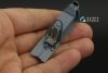 Quinta Studio QD48247 P-39 3D-Printed & coloured Interior on decal paper ( Eduard ) 1/48